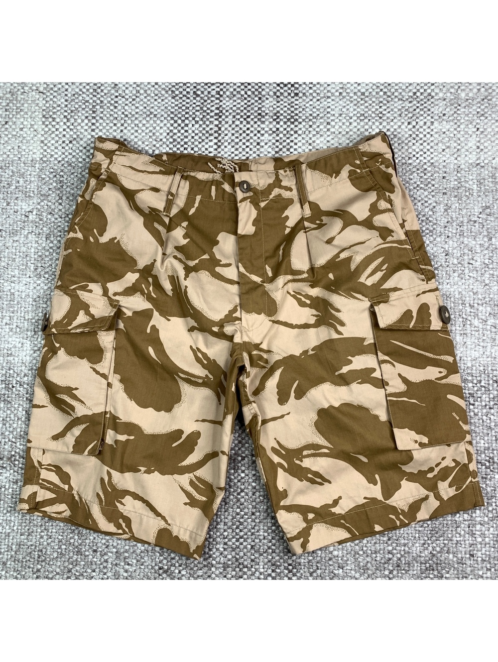 British Army Desert DPM Combat Cargo Shorts Men’s 30 Military FDE Tactical